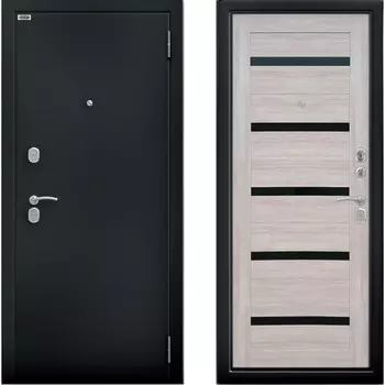 Входная дверь «Берлога. Тринити Луиджи», 8702060 мм, правая, цвет ларче крем