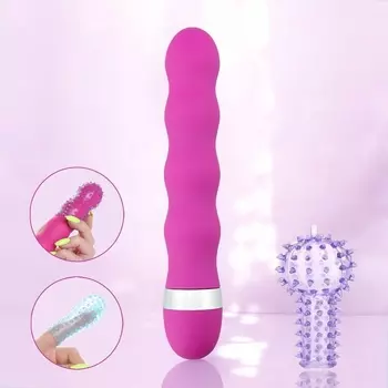 Вибратор G Spot, стимулятор точки G, сменная насадка, розовый