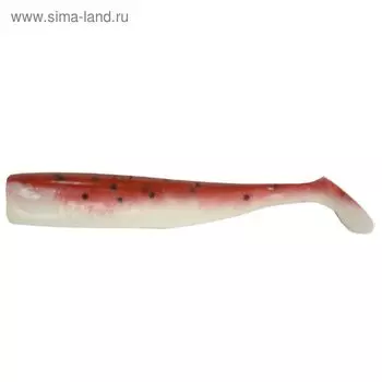 Виброхвост Helios Chebak Red & White, 8 см, 7 шт. (HS-3-003)