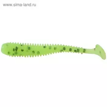 Виброхвост Helios Liny Catcher Pepper Lime, 6 см, 12 шт. (HS-5-009)