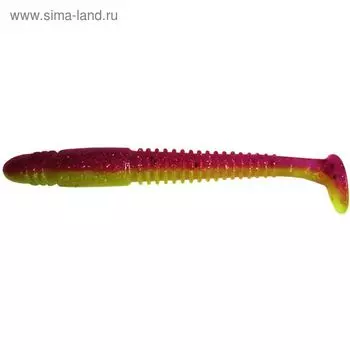 Виброхвост Helios Minoga Fio & Acid lemon, 9.5 см, 5 шт. (HS-17-027)