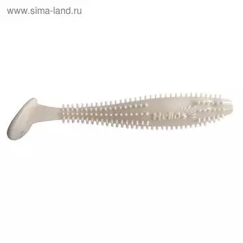 Виброхвост Helios Shaggy White, 8.5 см, 5 шт. (HS-16-001)