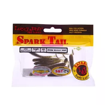 Виброхвост LJ pro series spark tail съедобный, 5 см, 10 шт., цвет PA03