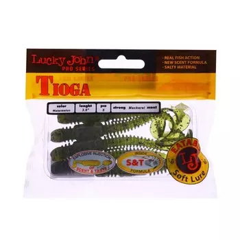 Виброхвост LJ pro series tioga съедобный, 10 см, 5 шт., цвет PA01