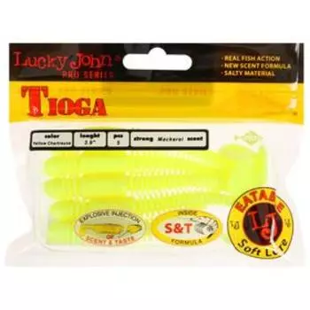 Виброхвост Lucky John Pro S Tioga 10см 140104-S88 (набор 5 шт)