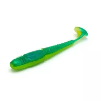 Виброхвост съедобный LJ pro series tioga, 7,4 см, T50, набор 7 шт.