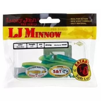 Виброхвосты съедоб. искусст. LJ Pro Series MINNOW 2.2in (05.60)/T50 10шт.