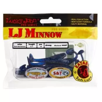 Виброхвосты съедоб. искусст. LJ Pro Series MINNOW 2.2in (05.60)/T52 10шт.