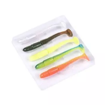 Виброхвосты съедоб. искусст. LJ Pro Series TIOGA 4.5in (11.40)/MIX1 5шт.