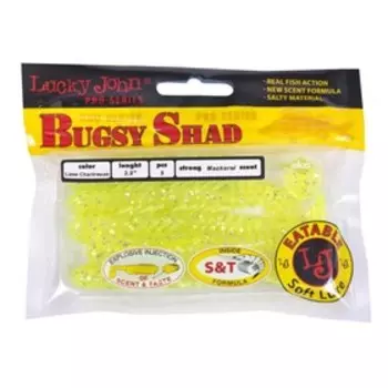 Виброхвосты съедобные LJ Pro Series BUGSY SHAD 3.9in(10.00)/071 5шт.