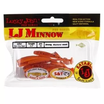 Виброхвосты съедобные LJ Pro Series MINNOW 2.2in (05.60)/T48 10шт.