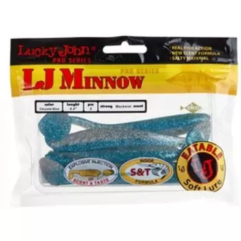 Виброхвосты съедобные LJ Pro Series MINNOW 4.4in (11.10)/T05 5шт.