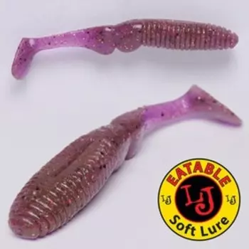 Виброхвосты съедобные LJ Pro Series MISTER GREEDY 5.0in (12.70)/S13 3шт.