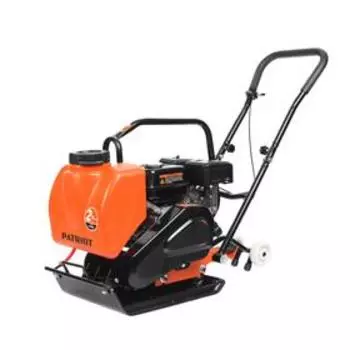 Виброплита PATRIOT VT-60LB, 6.5 л.с, 550х380 мм, 20-25 м/мин, 10 Кн, бак д/воды