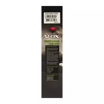 Видеокарта Afox RTX2060, 6 Гб, 192bit, GDDR6, DVI, HDMI, DP, HDCP