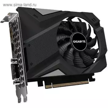 Видеокарта Gigabyte GeForce GTX 1650 (GV-N1656OC-4GD), 4Гб, 128bit, GDDR6