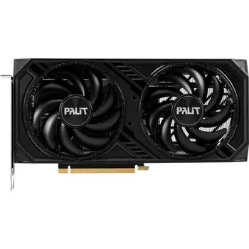 Видеокарта Palit PCI-E 4.0 RTX4060TI DUAL OC NVIDIA GeForce RTX 4060TI 8192Mb 128 GDDR6 2310 10044