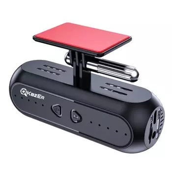 Видеорегистратор KazEr Ultra Wi-Fi 1920х1080,150°, без экрана, G-сенсор