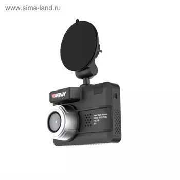 Видеорегистратор + радар-детектор Artway MD-105, 2.4", обзор 120°, 1920 х 1080
