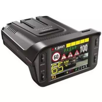 Видеорегистратор + радар детектор Inspector BARRACUDA, 2.4", обзор 135°, 1920x1080