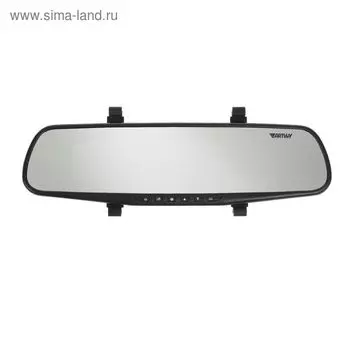 Видеорегистратор зеркало Artway AV-610, 2,4" TFT, обзор 90°, 1280х720 HD