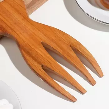 Вилка для салата, 17х8,5 см, черешня