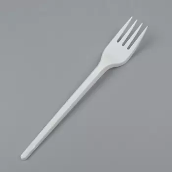 Одноразовая посуда: Вилка одноразовая столовая «Белая» 16,5 см