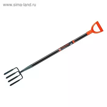 Вилы копальные, 4-рогие, деревянный черенок, Finland