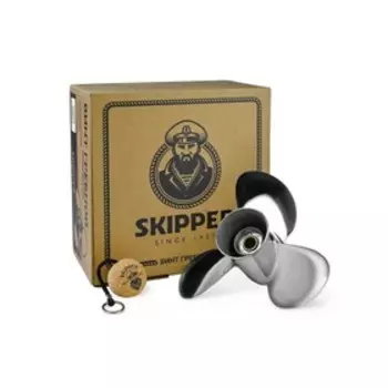 Винт гребной Skipper для Suzuki, мощность от 40 л.с., шаг 15, 3 лопасти, нержавеющая сталь 90002