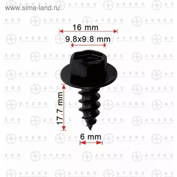 Винт Toyota 9015960602