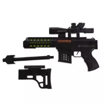 Винтовка «Снайпер», свет, звук, работает от батареек