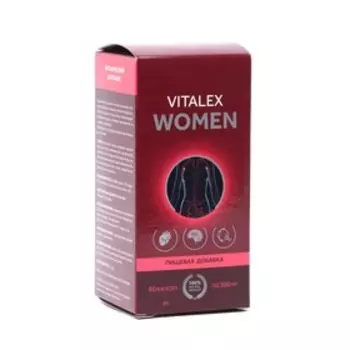 Vitalex Omega-3 Women, 60 капсул по 500 мг