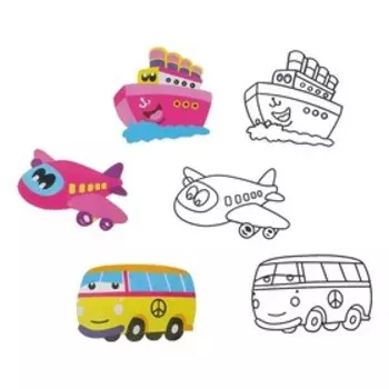 Уценка (в пакете) Витраж из пластилина «Крутые гонки»