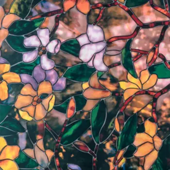 Витражная плёнка «Сакура», 45200 см