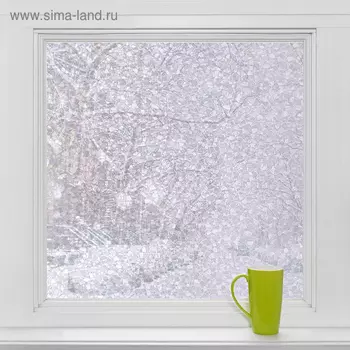 Витражная плёнка «Камушки», 45200 см, цвет прозрачный