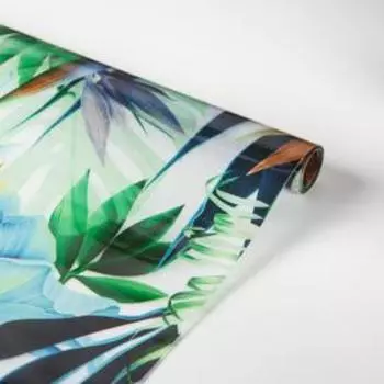 Витражная плёнка «Тропики», 45×200 см