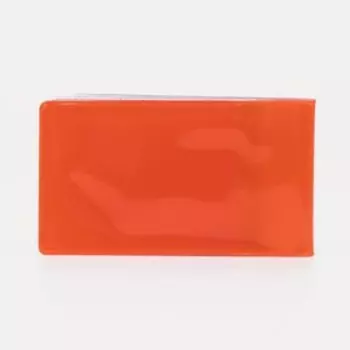 Визитница, 18 карт, цвет красный