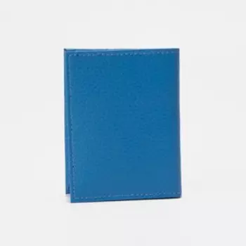 Визитница, 20 листов, цвет голубой