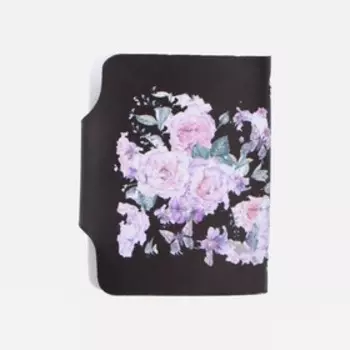 Визитница на кнопке, 28 карт, цвет чёрный