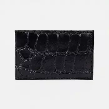 Визитница, 18 карт, цвет чёрный