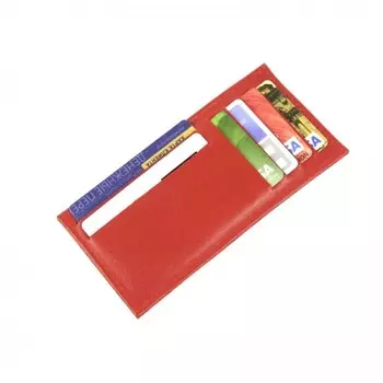 Вк208-206 Визитница ( кардхолдер ) Вк213,алый орфей - 206