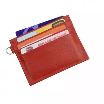 Вк215-206 Визитница ( кардхолдер ) Вк215,алый орфей - 206