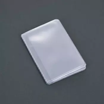 Вкладыш вертикальных визиток, 18 страниц, прозрачный