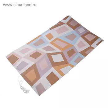 Влагозащищенный коврик с подогревом "Тепло Крыма" КВЛЗ-100, №1, 100 Вт, 980х570 мм, МИКС