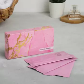 Влажные салфетки «Счастье» 10 шт.