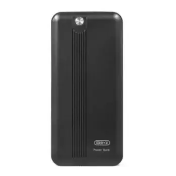 Внешний аккумулятор BYZ Power Bank W12, 10000 мАч, 2 USB, USB-C, 3А, быстрая зарядка, черный