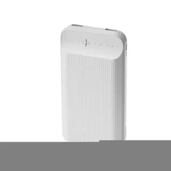 Внешний аккумулятор Hoco J52A, Li-Pol, 20000 мАч, microUSB - 2 А, 2 USB - 2 А, белый