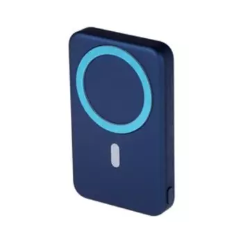 Внешний аккумулятор PB-34, 10000 мАч, 20 Вт, с поддержкой MagSafe, быстрая зарядка, синий