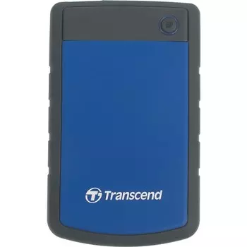 Внешний жесткий диск Transcend USB TS2TSJ25H3B StoreJet 25H3, 2 Тб, USB 3.0, 2.5", синий