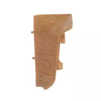 Внутренний угол для плинтуса 45 "Идеал Альфа" Дуб светлый